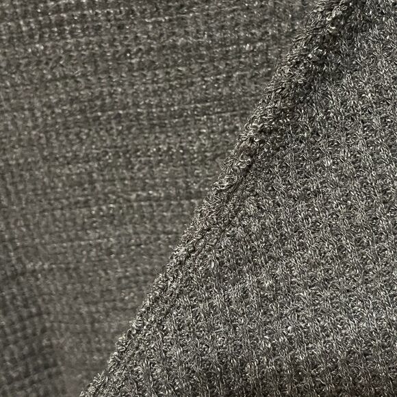 POST CARD Anthropologie Village Swing Gray Thermal Top Size M Long Sleeve Women - Picture 6 of 11